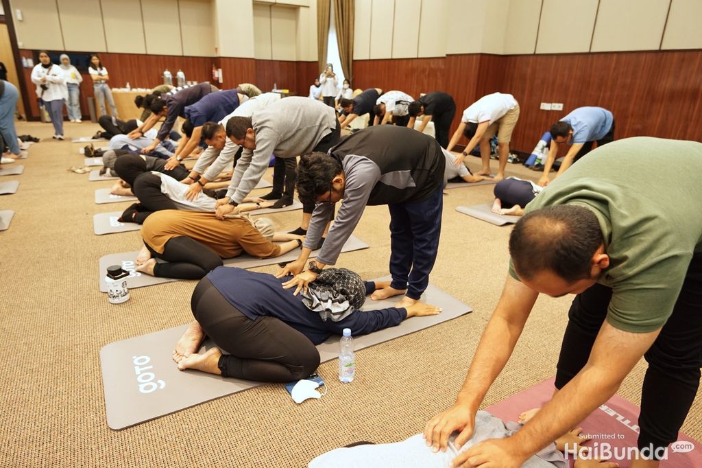 Bumil Time HaiBunda Talk Show dan Yoga