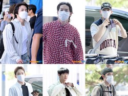 Gaya EXO Tiba di Indonesia Viral, Fans: Akhirnya Menghirup Polusi yang Sama