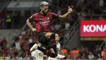 Giroud Brace, AC Milan Menang Telak Atas Torino