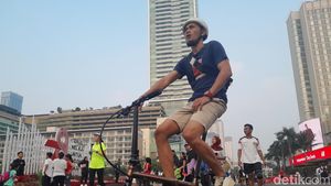 Berolahraga di Tengah Polusi Udara Ibu Kota