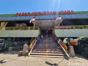 Melihat Kondisi Pasar Keputran yang Mulai Dirapikan Pemkot Surabaya