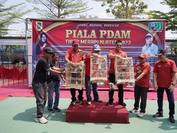 Lomba Kicau Mania PDAM Tirta Merapi Klaten Salurkan Hobi Pencinta Burung