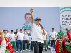 Jalan Sehat di Bekasi, Cak Imin Ajak Warga Hidup Sehat buat Tekan Polusi