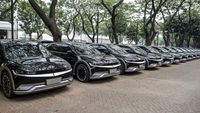 Ratusan Mobil Listrik Disiapkan untuk KTT ASEAN 2023, Ini Potretnya