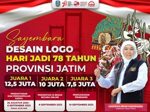 Sayembara Logo HUT Ke-78 Jawa Timur, Total Hadiah Puluhan Juta Rupiah