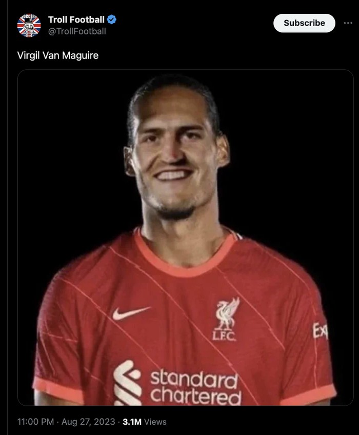 Darwin Nunez, Virgil van Dijk