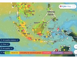 Depok Puncaki Peringkat Polusi Udara Terburuk di Indonesia Hari Ini