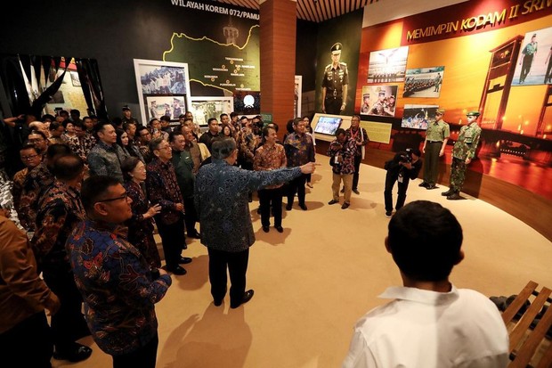 Diorama Militer SBY/Foto: Instagram/@museumdangalerisbyani