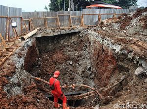 Ini Proyek Gorong-gorong yang Bikin Lebak Bulus Macet Panjang