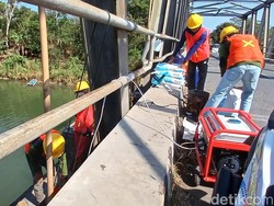 Hore! Jembatan Glagah Penghubung JJLS Kulon Progo Mulai Diperbaiki