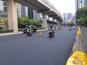 Bina Marga DKI: Perbaikan Jl HR Rasuna Said Arah Menteng Sudah 98%
