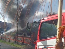 Rumah Terbakar di Klungkung, Kerugian Mencapai Rp 700 Juta