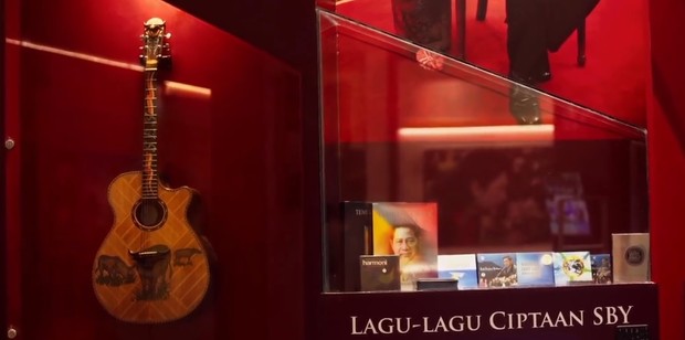 Lagu Karya SBY/Foto: Instagram/@museumdangalerisbyani