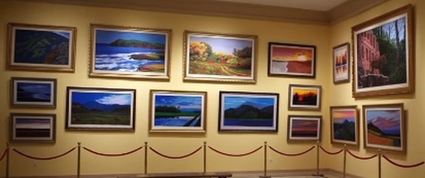 Lukisan-lukisan Karya SBY/Foto: Instagram/@museumdangalerisbyani