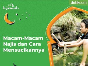 Infografis: Macam-Macam Najis dan Cara Mensucikannya