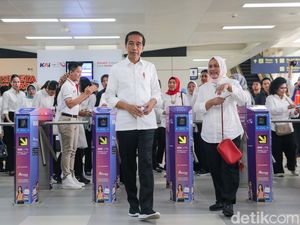 Jokowi Bakal Groundbreaking LRT Velodrome-Manggarai Besok Jokowi Bakal Groundbreaking LRT Velodrome-Manggarai Besok