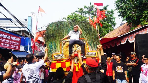 Naik Reog, Brando Susanto Sosialisasikan Ganjar Presiden 2024