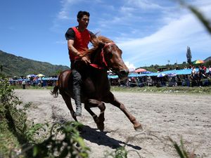 Serunya Lomba Pacuan Kuda Tradisional Gayo Serunya Lomba Pacuan Kuda Tradisional Gayo
