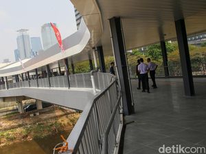 Potret JPM Dukuh Atas yang Terintegrasi LRT-KRL