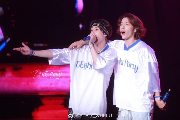 Potret Super Junior D&E dalam fancon 'DElight Party' di Jakarta