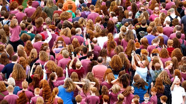 Unik, Ribuan Orang Rambut Merah dari Seluruh Dunia Ngumpul di Belanda