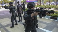 Begini Potret Simulasi Kedatangan Tamu KTT ASEAN ke-43