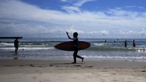 Suasana Pantai Yotsukura Jepang Setelah Pembuangan Limbah Nuklir ke Laut