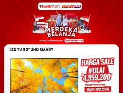 Serbu! Banjir Diskon TV LED 50 Inch & 65 Inch di Transmart Full Day Sale