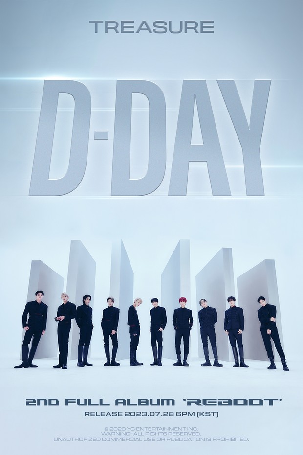 TREASURE D-Day Poster / Foto : twitter.com/ygent_official
