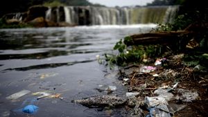 Waduh, Aliran Sungai Cileungsi Tercemar Limbah Pabrik