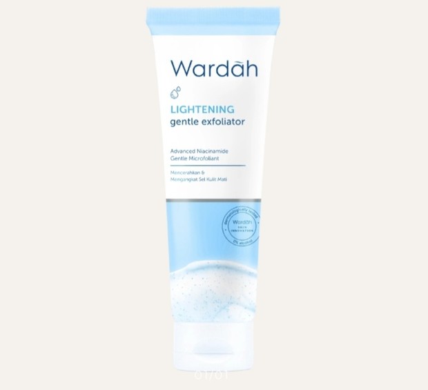 Wardah Gentle Exfoliator/Foto: wardahbeauty.com Foto produk eksfoliasi dari wardah.