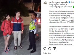 Cerita 2 Turis Asal Eropa Bingung Cari Tambal Ban di Patuk Gunungkidul