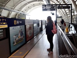 Catat! Keberangkatan Terakhir LRT Jabodebek Pukul 18.58 WIB