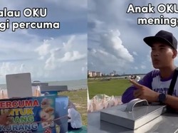 Haru! Ini Alasan Penjual Beri Es Krim Gratis ke Orang Berkebutuhan Khusus