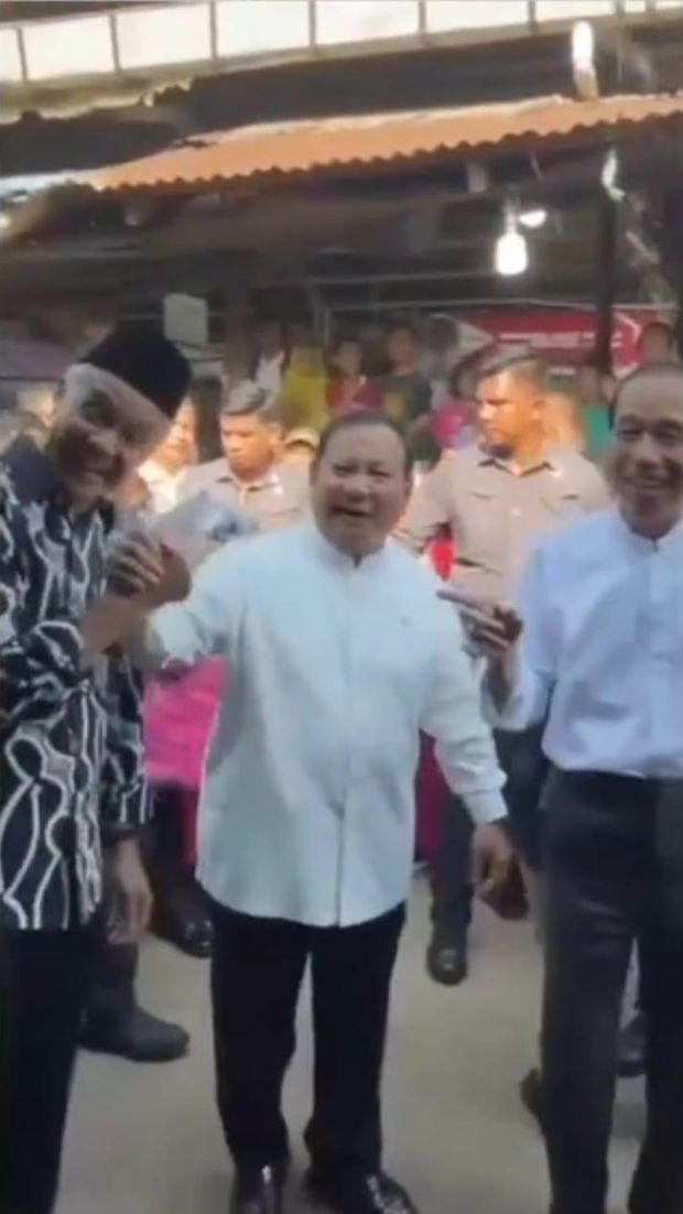 Jokowi, Prabowo dan Ganjar