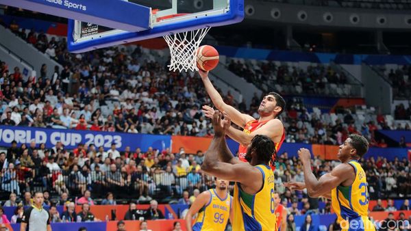 Kalahkan Brasil, Spanyol Juara Grup G FIBA World Cup 2023