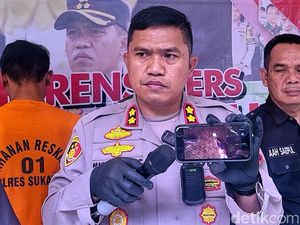 Hening Menyergap Kala Video Penganiayaan Anak Kandung Diputar Kapolres