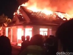 Rumah Petani Probolinggo Kebakaran Saat Ditinggal Kerokan ke Tetangga