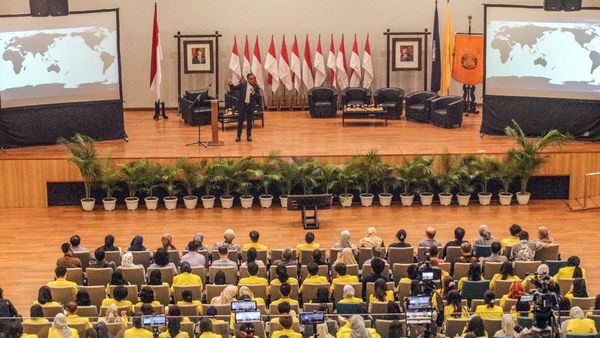 Momen Anies Baswedan Isi Kuliah Kebangsaan di Kampus UI