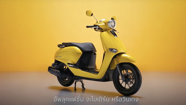 Lihat Lebih Dekat Skutik Retro Baru New Honda Giorno+