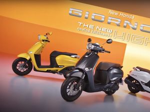 Honda Rilis Skutik Retro New Giorno+, Calon Rival Yamaha Grand Filano