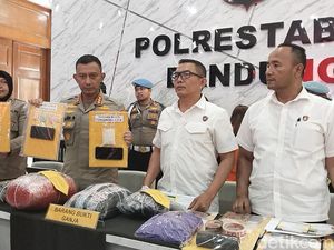 12 Pengedar Narkoba di Bandung Tak Berkutik Digulung Polisi