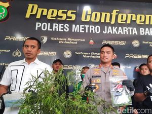 Pesulap Oge Arthemus Ditetapkan Jadi Tersangka Terkait Tanam 5 Pot Ganja Pesulap Oge Arthemus Ditetapkan Jadi Tersangka Terkait Tanam 5 Pot Ganja