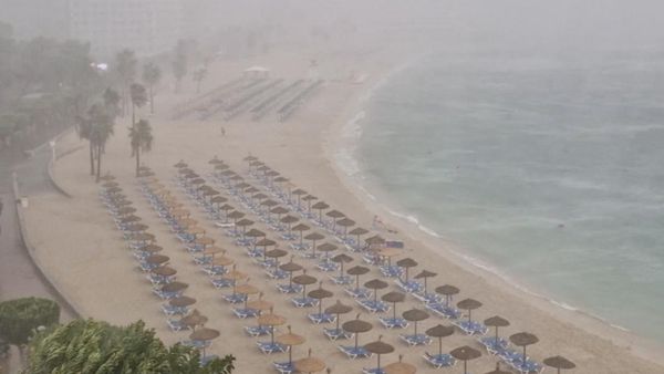 Potret Mallorca Spanyol Diterjang Badai Dahsyat