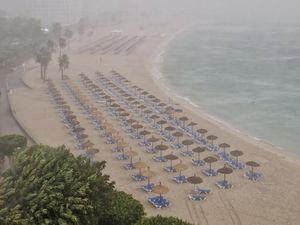 Potret Mallorca Spanyol Diterjang Badai Dahsyat