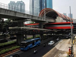 Proyek LRT Selesai, Jalan Rasuna Said Diperbaiki