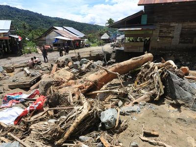 Belasan Rumah Rusak Diterjang Banjir Bandang di Nagan Raya Aceh