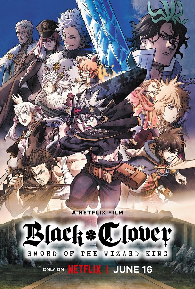 Film anime Black Clover: Sword of the Wizard King (2023)/ Foto: Netflix