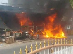 Bengkel Terbakar di Medan, 1 Warga Tewas