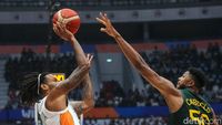 Kalahkan Pantai Gading, Brasil Runner Up Grup G FIBA World Cup 2023